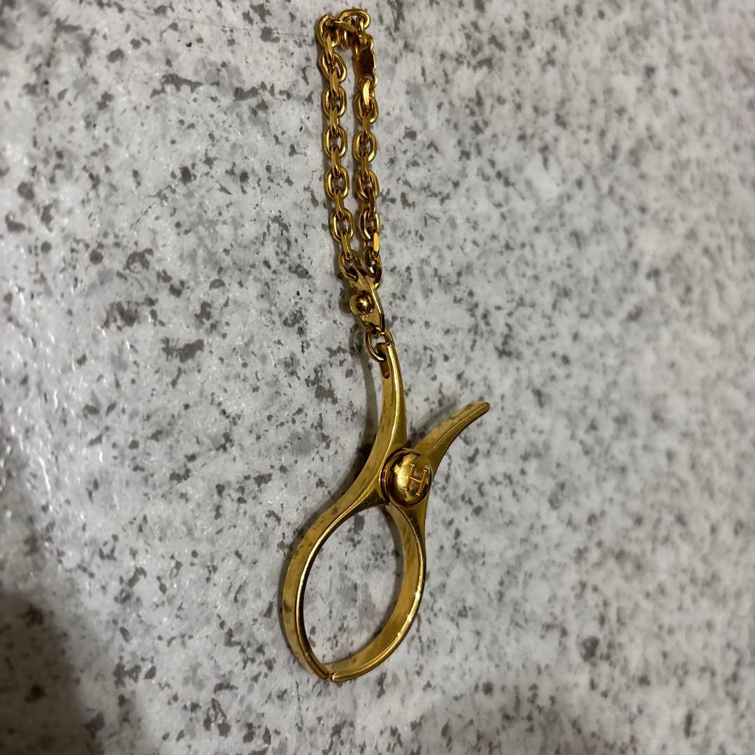 エルメス　フィルー　ゴールド　グローブホルダー