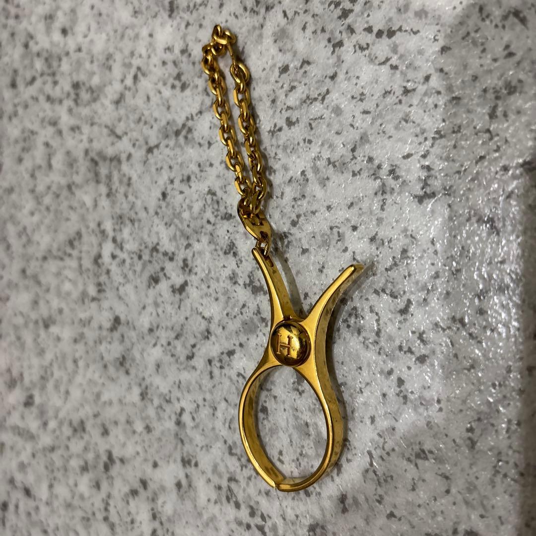 エルメス　フィルー　ゴールド　グローブホルダー