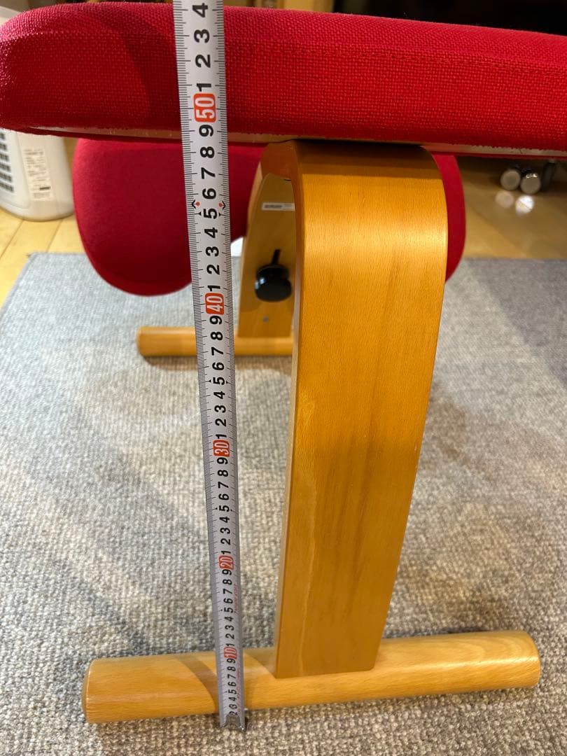 希少【ノルウェー製】【ウール100%座面】リボ社製　バランスチェア・イージー