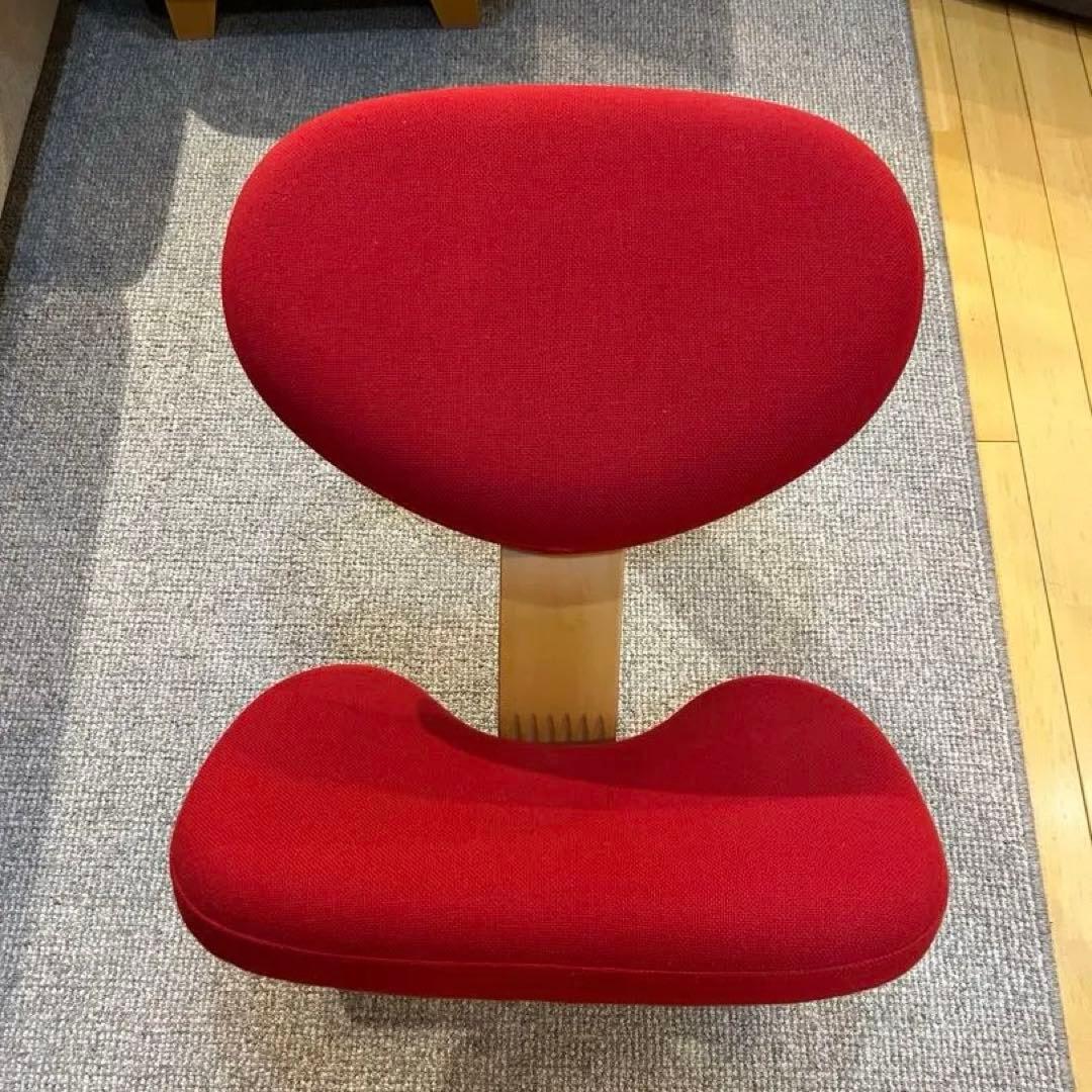 希少【ノルウェー製】【ウール100%座面】リボ社製　バランスチェア・イージー