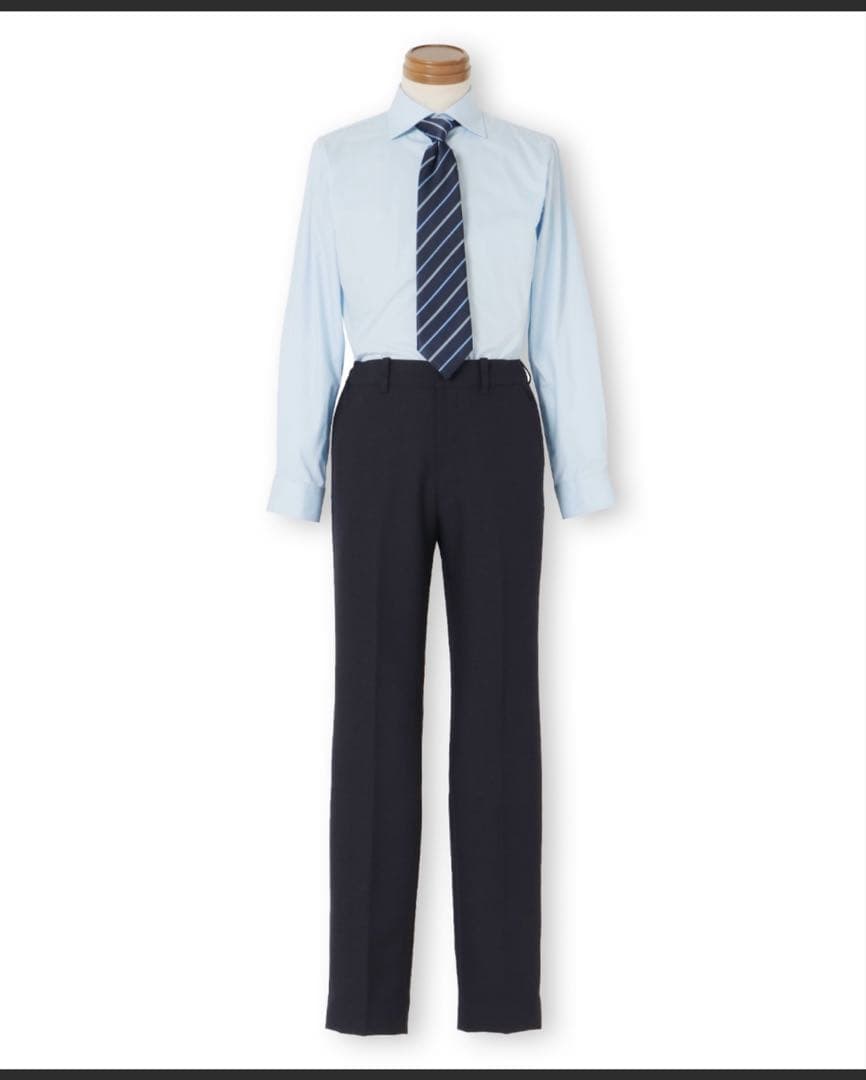 のの男の子入学式キッズスーツセット紺160 CHOPIN 2025美品