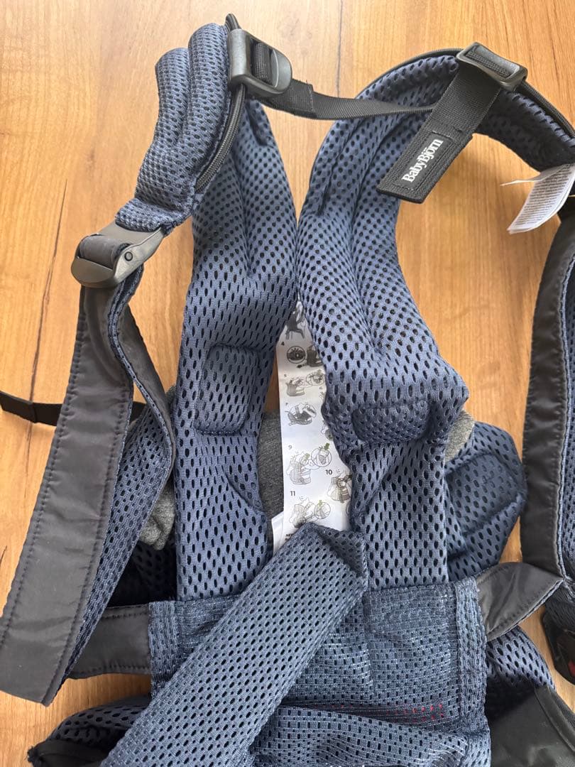 BABY BJORN ベビービョルン ハーモニー 抱っこ紐 ネイビーブルー