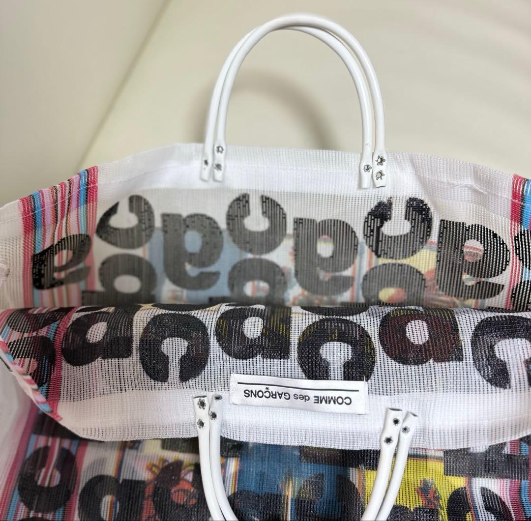 COMMEdesGARCONSコムデギャルソン メッシュバッグ