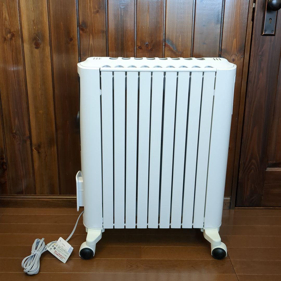 【美品】デロンギ ユニカルド オイルヒーター 白+黒 RHJ65LO915