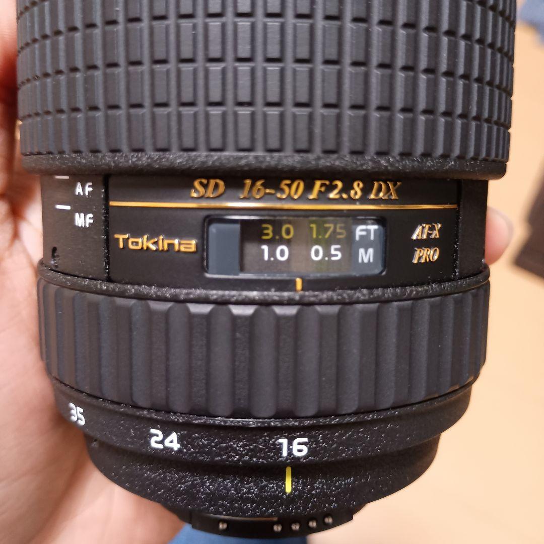 【超美品】Tokina SD 16-50mm F2.8 AT-X Pro
