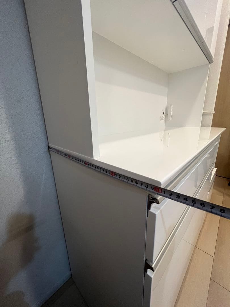 キッチンボード　レジューム120-2TF-H WH【ぴぴちゃん専用】直接引き渡し