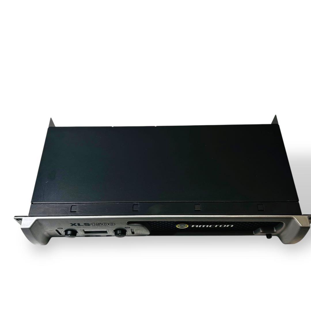 【希少/動作品】AMCRON XLS1500 パワーアンプ アムクロン 音響機材