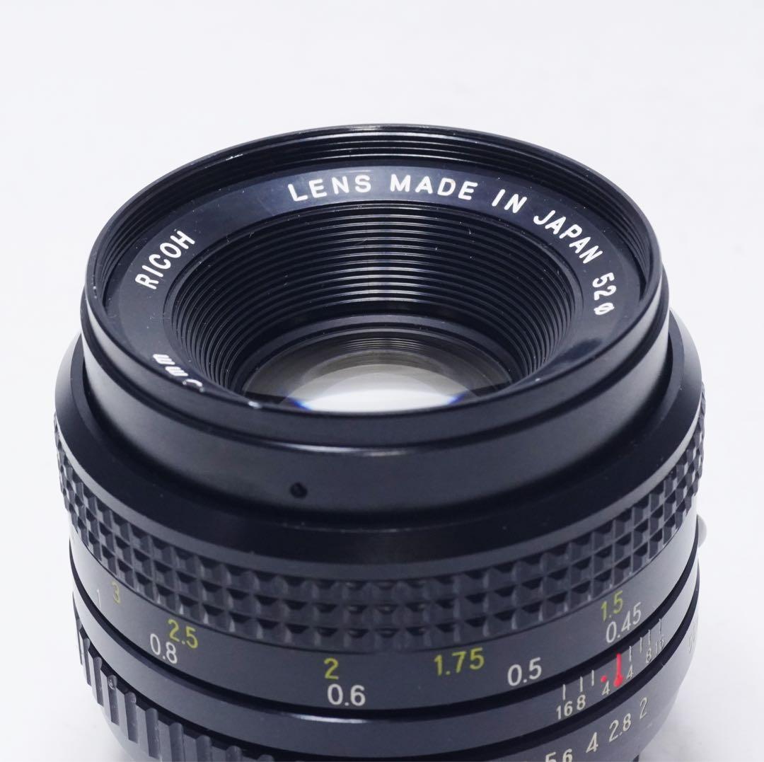 極美品 初期型 RICOH XR RIKENON 50mm F2 富岡光学