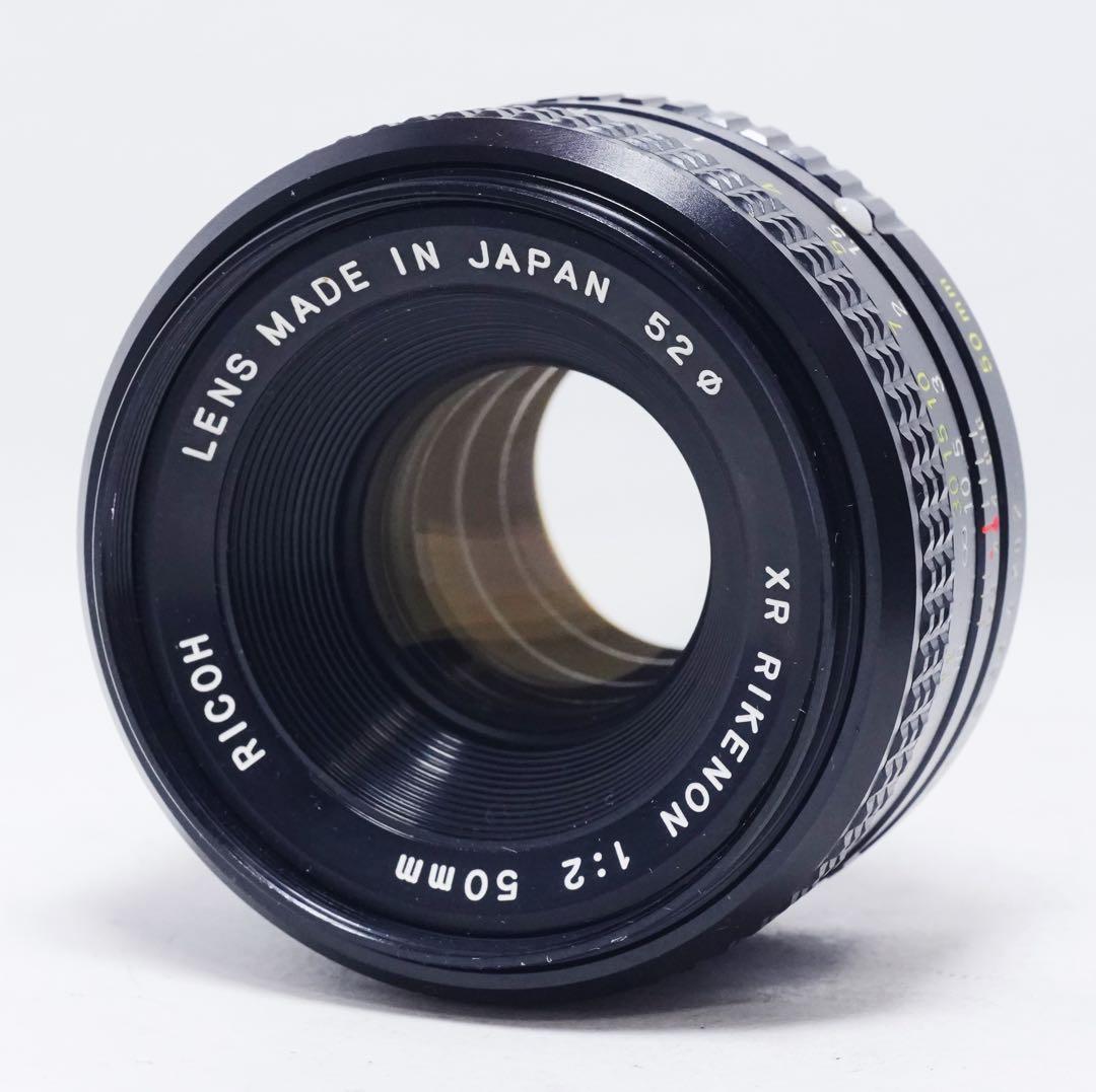 極美品 初期型 RICOH XR RIKENON 50mm F2 富岡光学