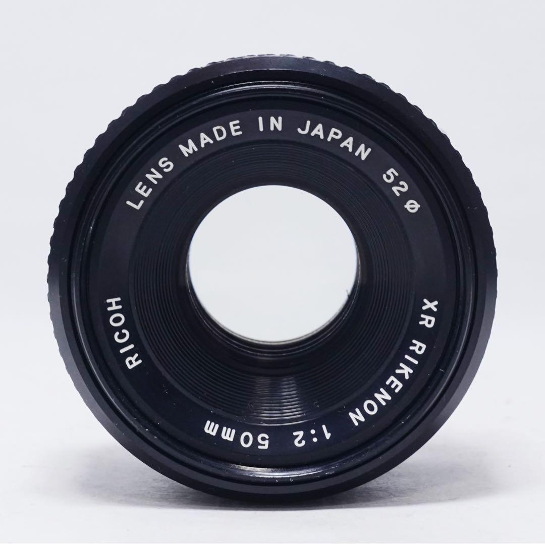 極美品 初期型 RICOH XR RIKENON 50mm F2 富岡光学
