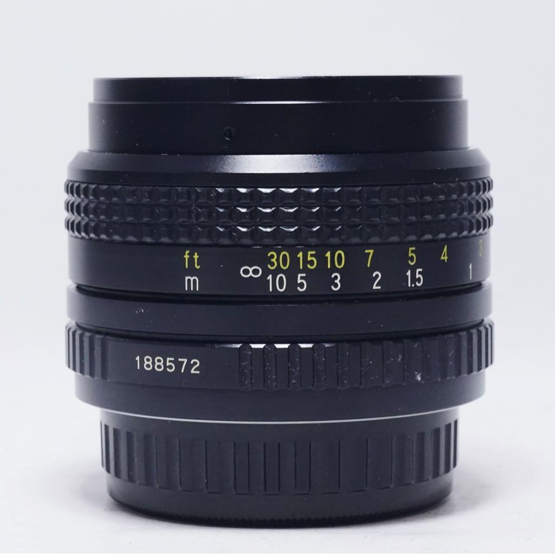 極美品 初期型 RICOH XR RIKENON 50mm F2 富岡光学