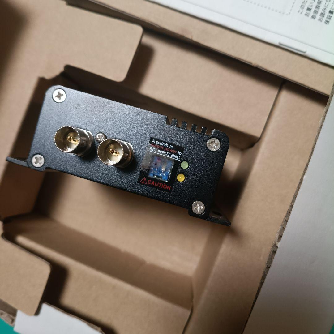 HD-SDI監視カメラ用HD-SDI→HDMI変換器/電源供給器+付属品