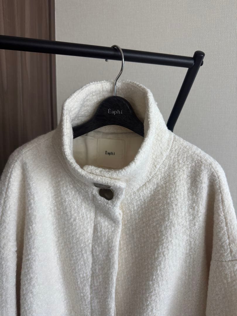 ジャケット・アウター Eaphi STAND COLLAR COAT