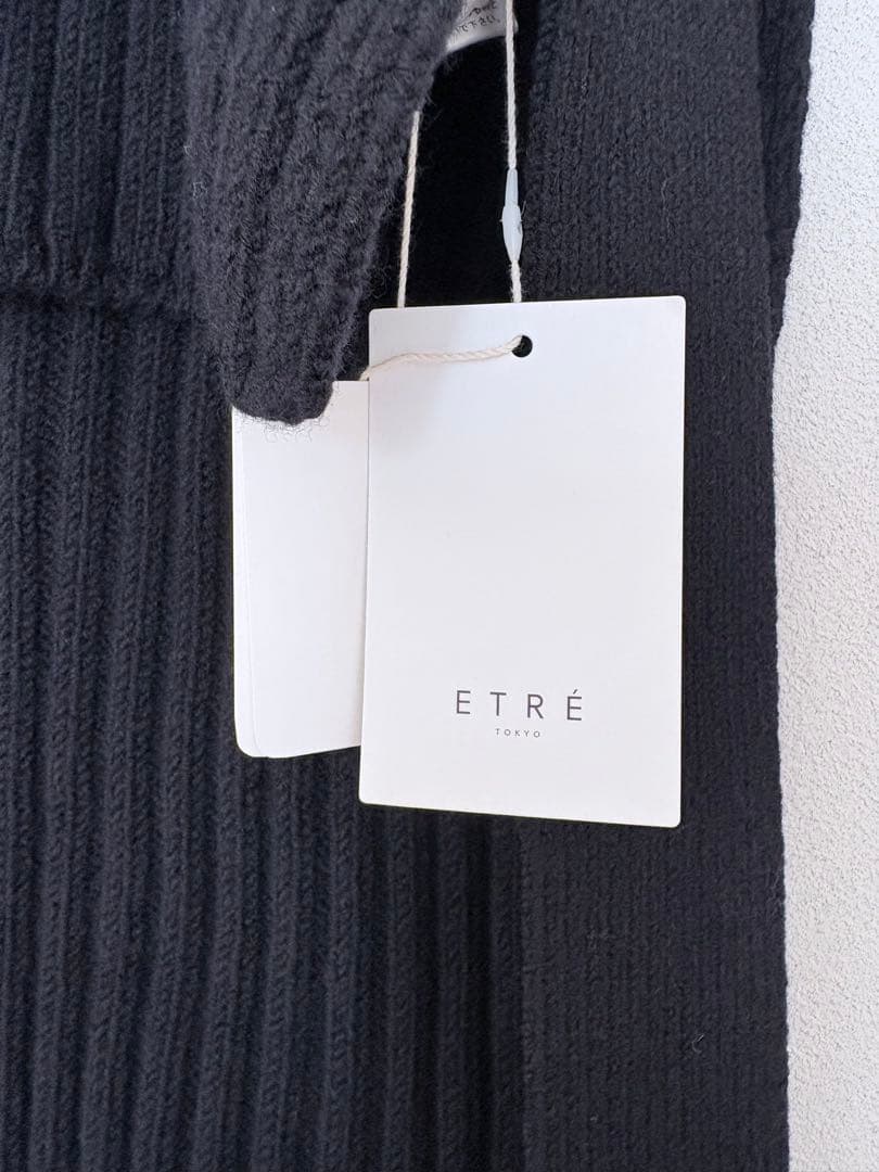 期間限定　値引き！　ETRE TOKYO ハーフジップタートルニットベスト