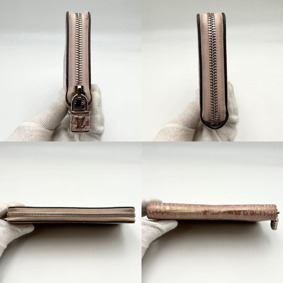 美品✨ ルイヴィトン クロコダイル カデナ ジッピーウォレット 長財布