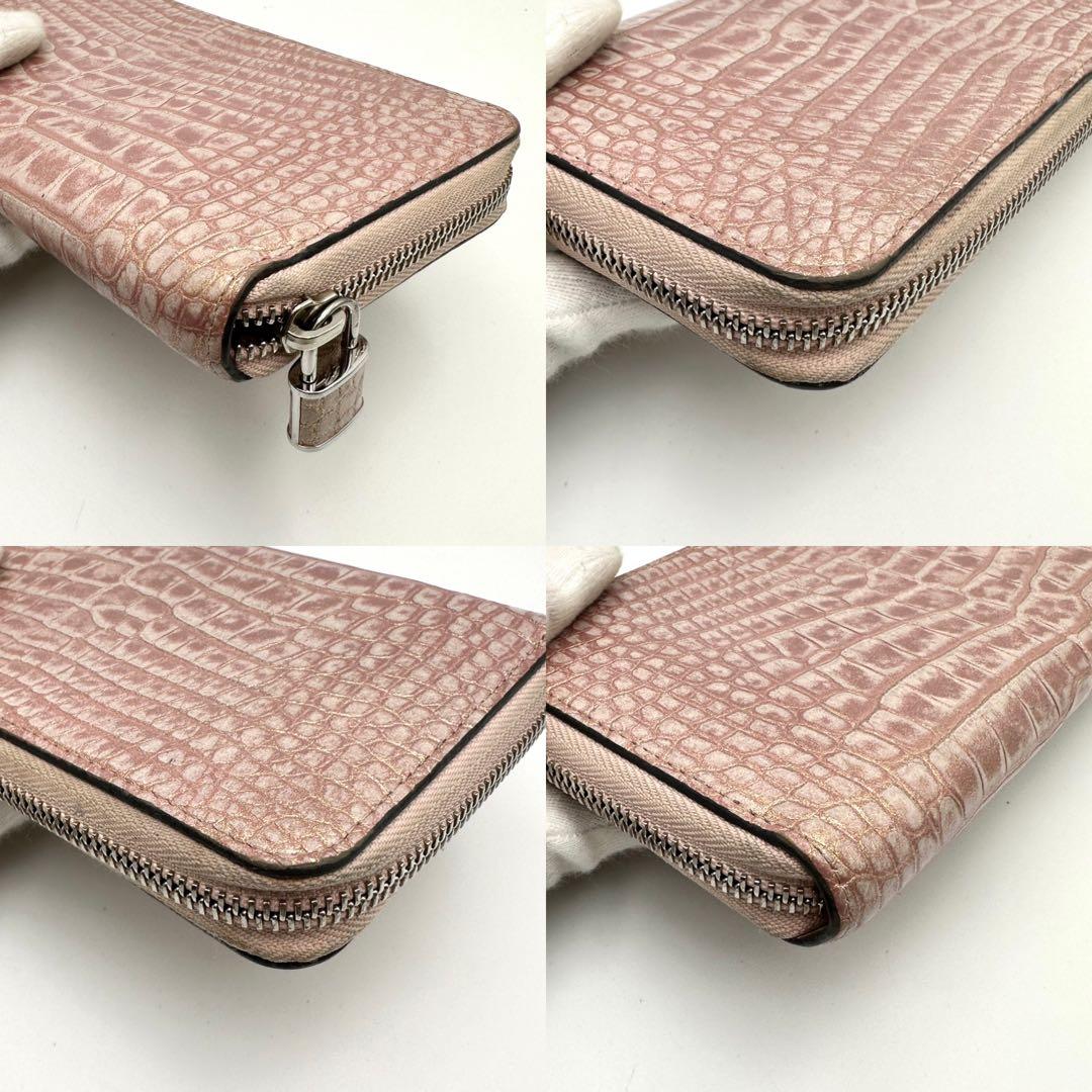 美品✨ ルイヴィトン クロコダイル カデナ ジッピーウォレット 長財布