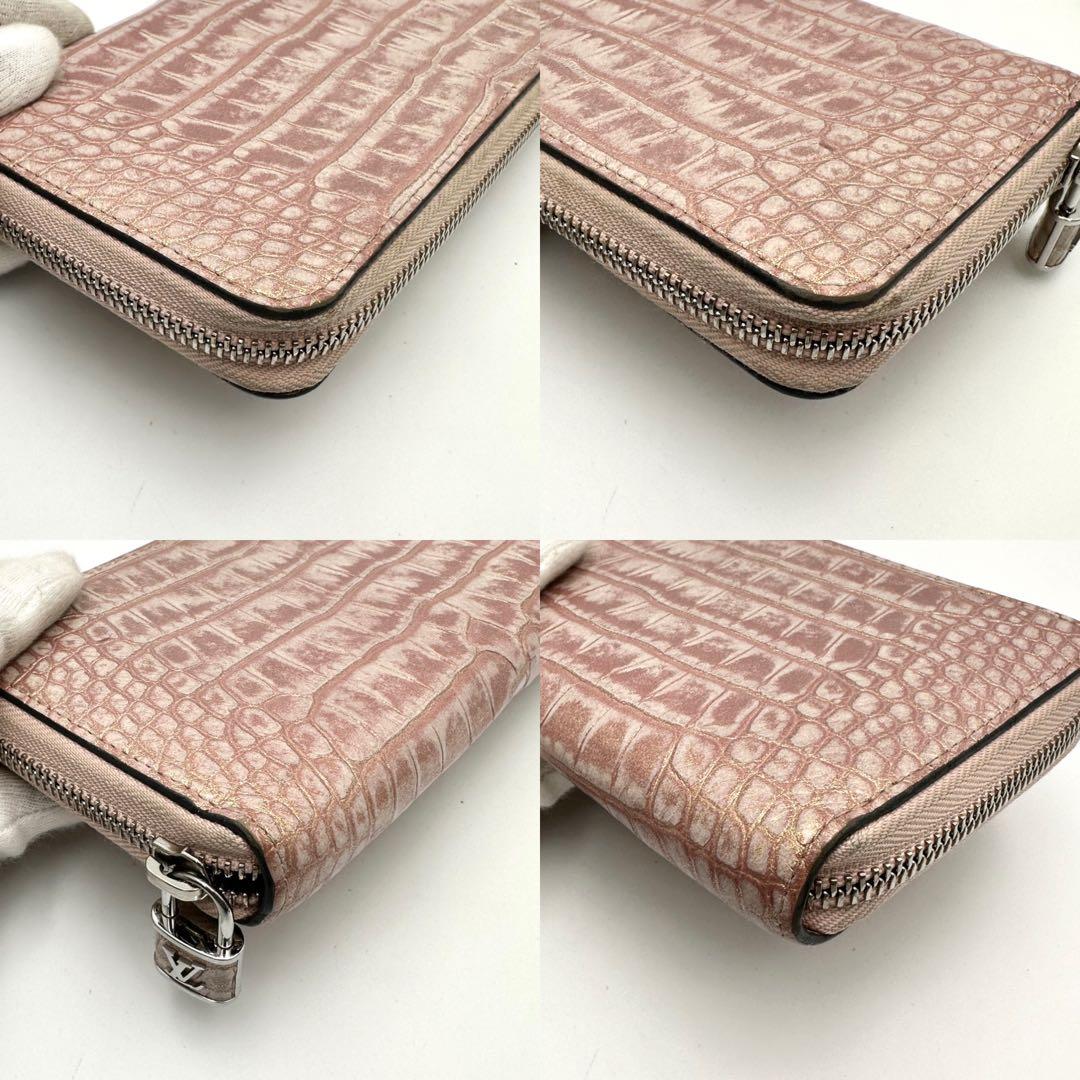 美品✨ ルイヴィトン クロコダイル カデナ ジッピーウォレット 長財布