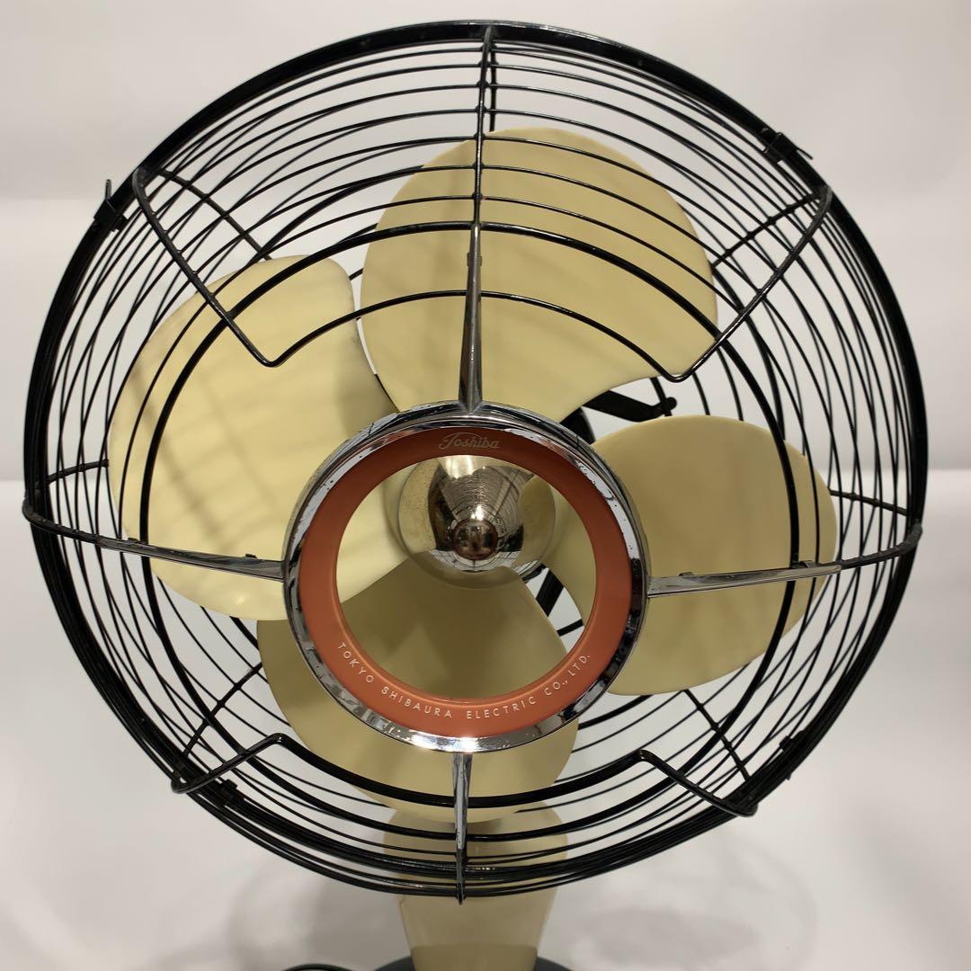美品　動作品　扇風機 昭和レトロ 東芝 Toshiba 夕顔 LP形 4枚羽根