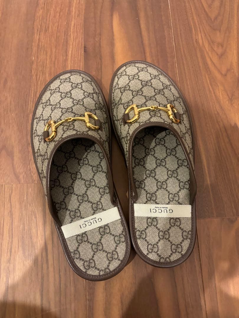GUCCI GGパターン サンダル 保存袋付き