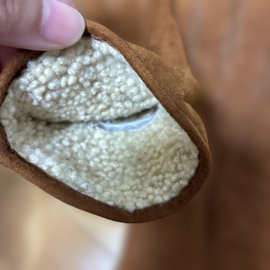 したごや　イルビゾンテ　IL BISONTE ブラウン スエード 手袋