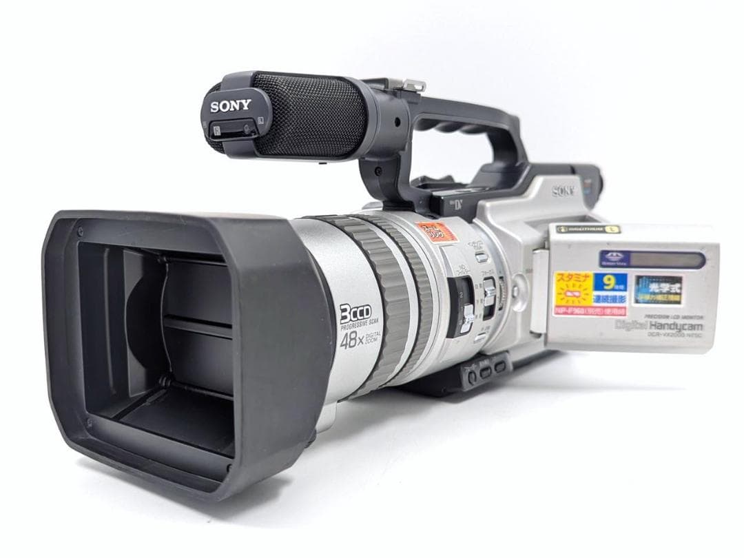 プロ向けモデル！ SONY ビデオカメラ DCR-VX2000