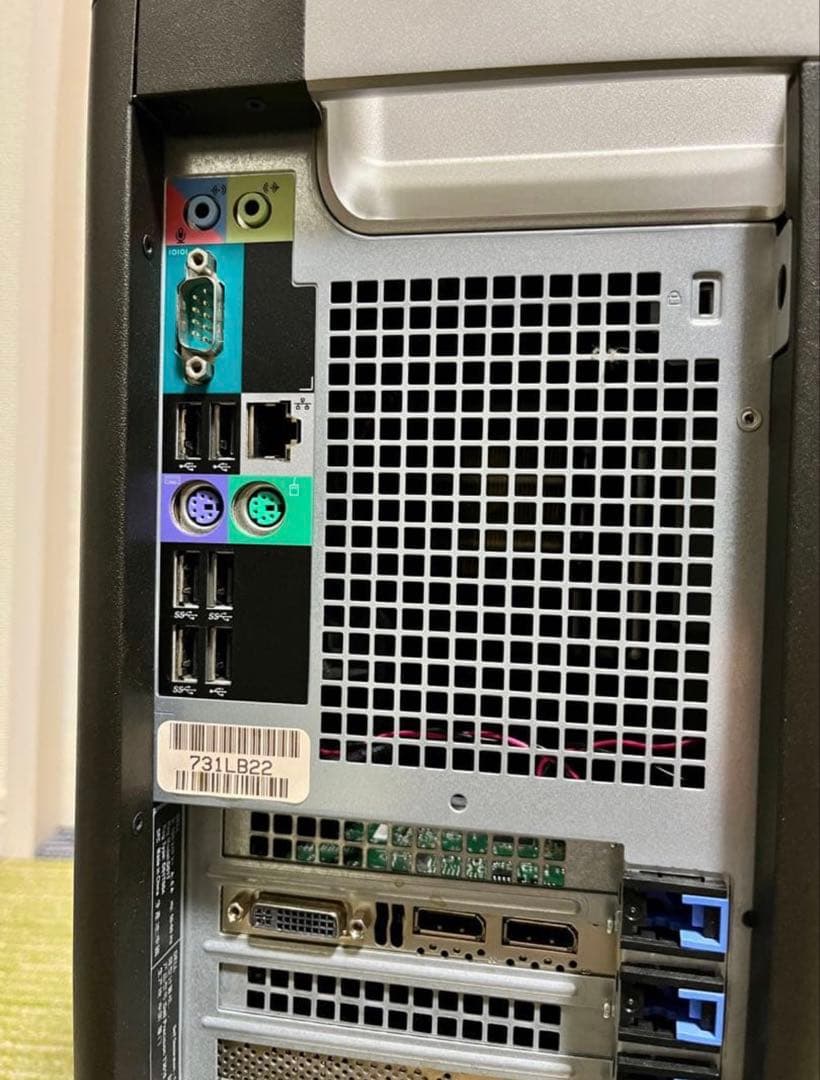 高性能DELL T3610 Xeon E5/64GB/SSD1TBHDD2TB