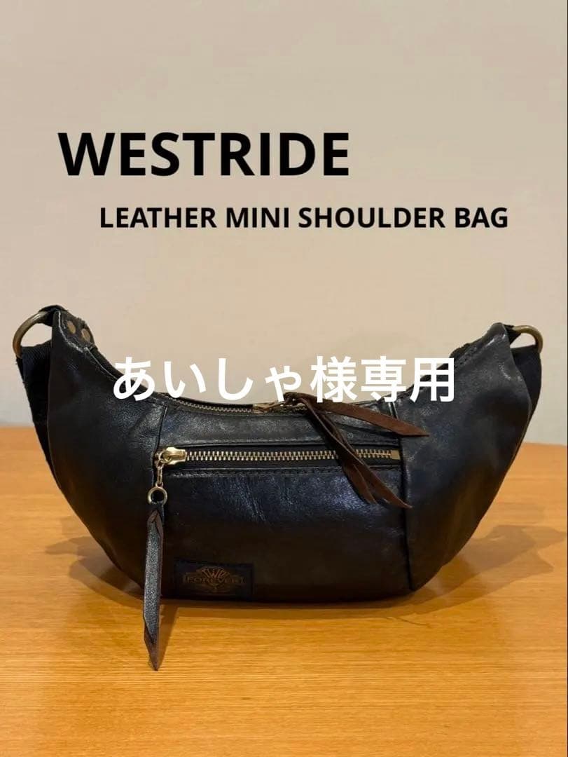 WESTRIDE 【LEATHER MINI SHOULDER BAG】