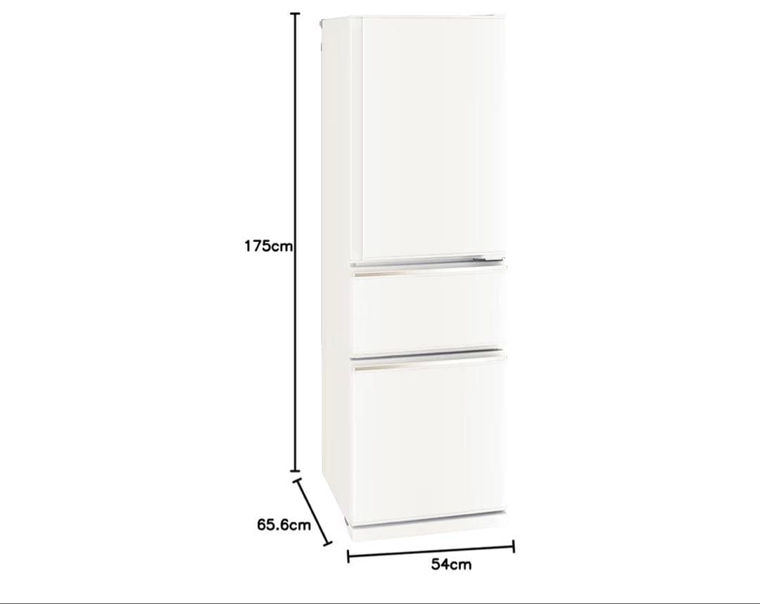 【icrHaNa ✨ 早割り ✨】三菱冷凍冷蔵庫MR-CX30H-W