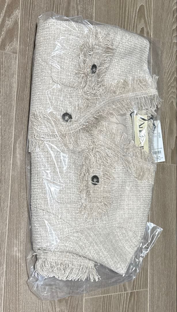 ジャケット・アウター glitter tweed jacket andequal