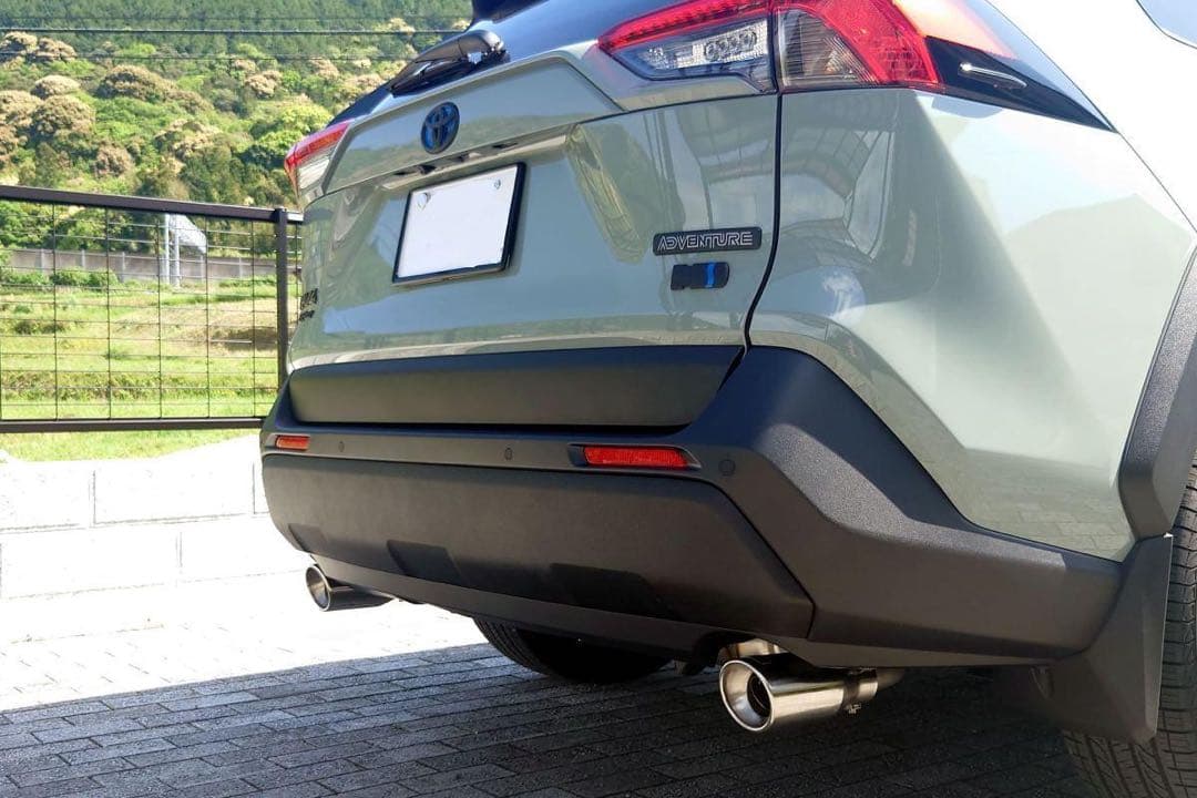 TOYOTA RAV4前後スキッドプレート ラプターライナー塗装　2点セット