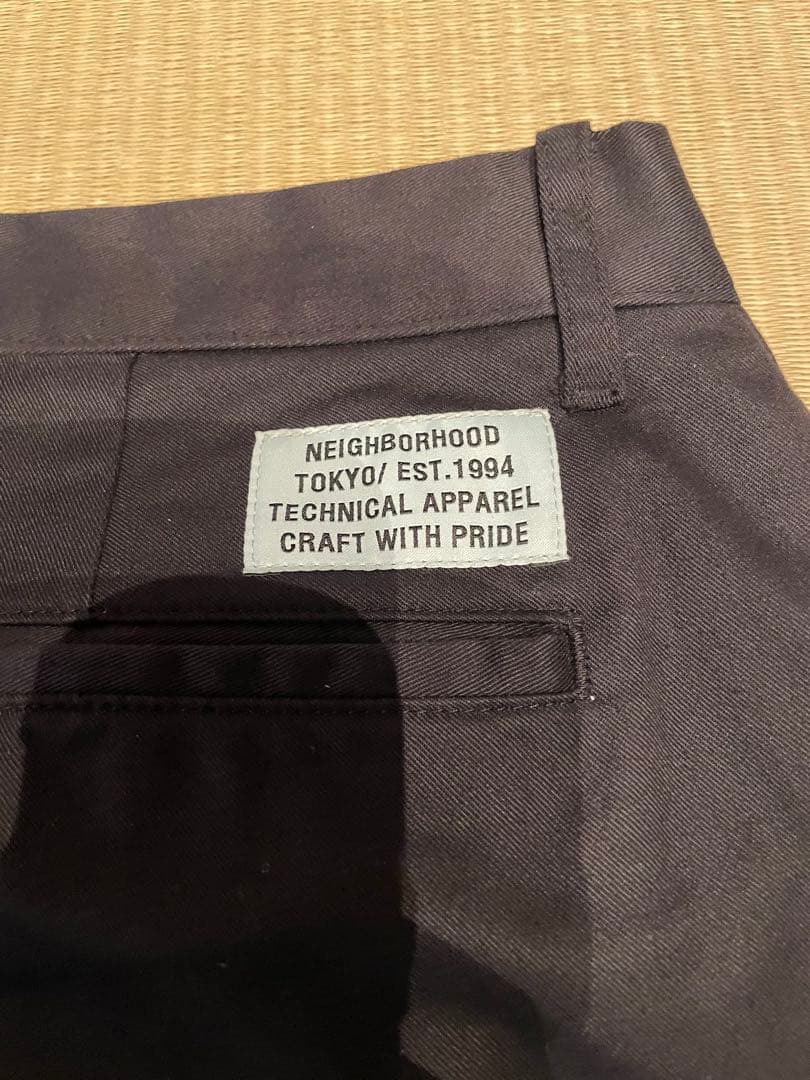NEIGHBORHOOD TUCK CE-PT テーパードタックパンツ