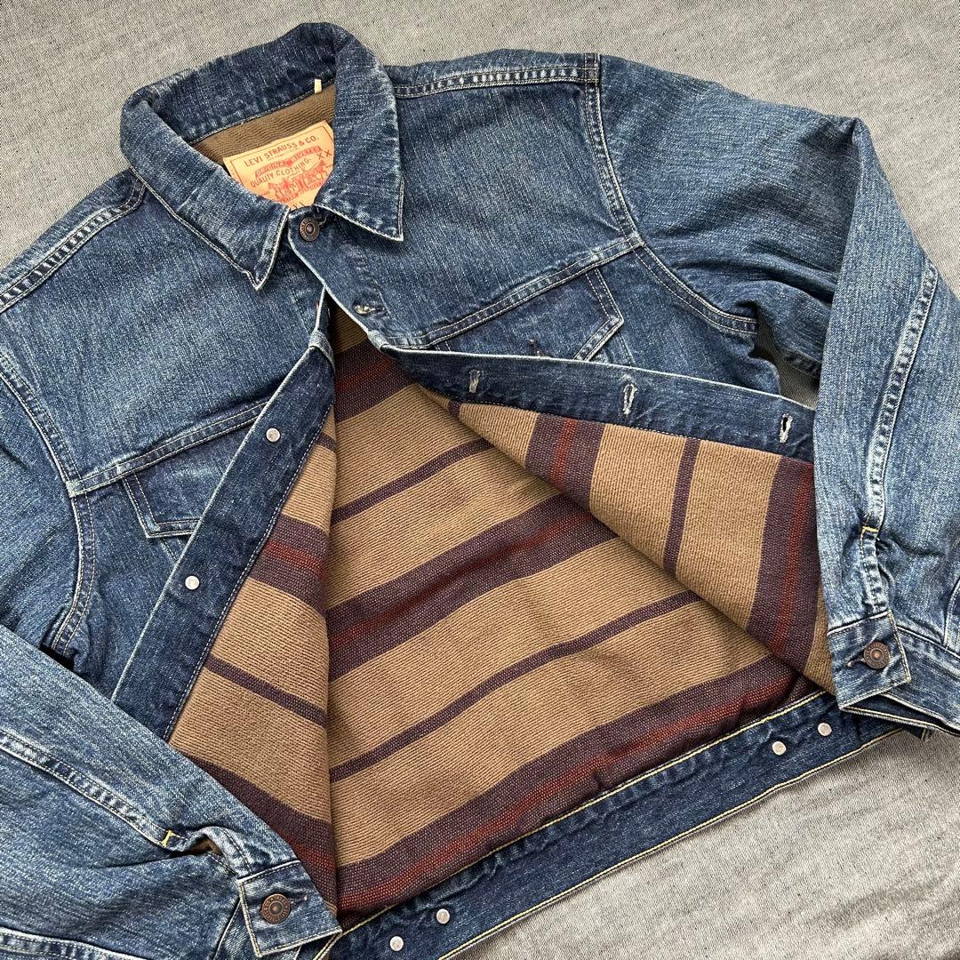 u*2様 levi's リーバイス　デニムジャケット　559XX ブランケット付