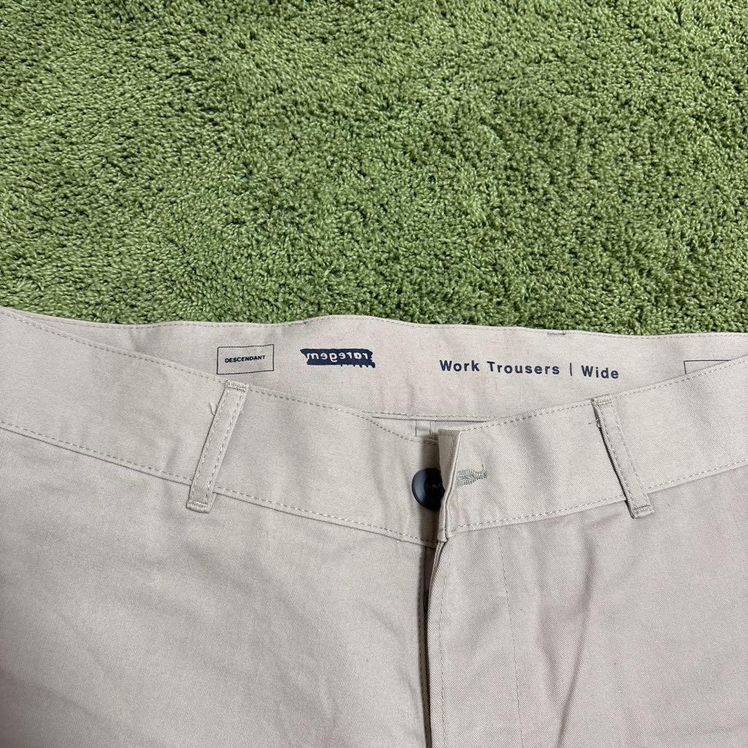 パンツ DESCENDANT/WORK TROUSERSUNSAIORI raregem