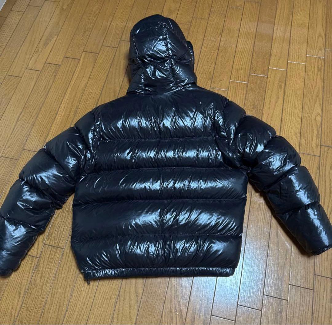 ZARA フード付きダウンジャケック　ブラック