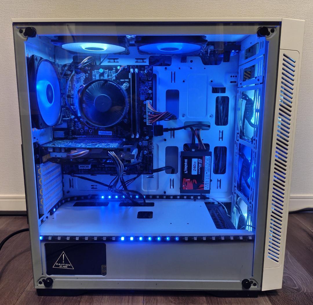 自作ゲーミングPC Corei7-7700 GTX750Ti 16GB
