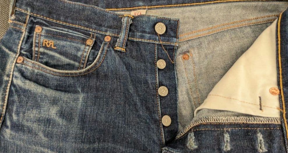 【RRL】 スリムフィットデニム 31×30