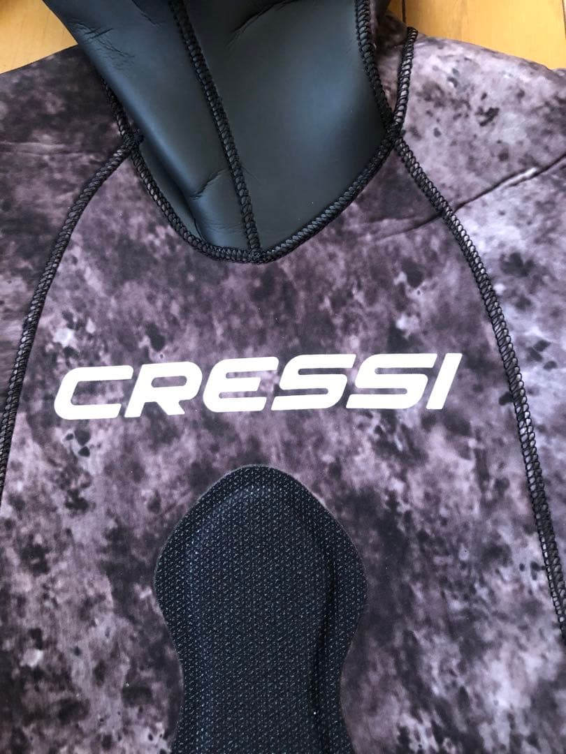 CRESSI フルスーツ 5mmグレー迷彩