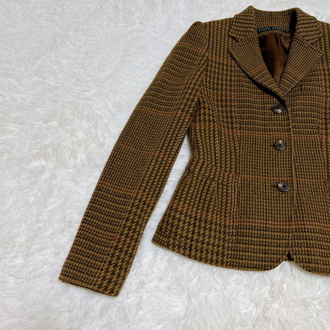 ラルフローレン ジャケット カジュアル チェック ウール