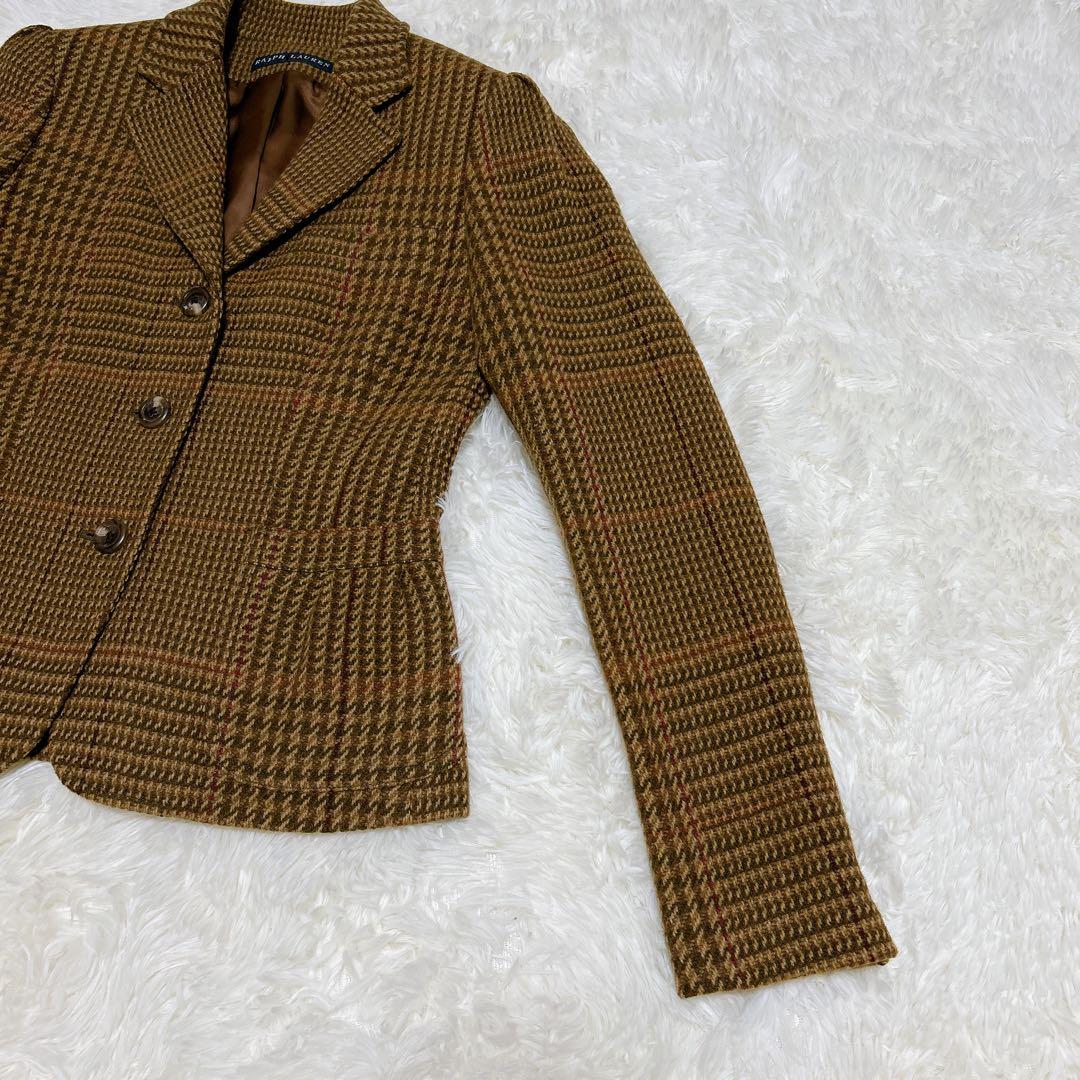 ラルフローレン ジャケット カジュアル チェック ウール