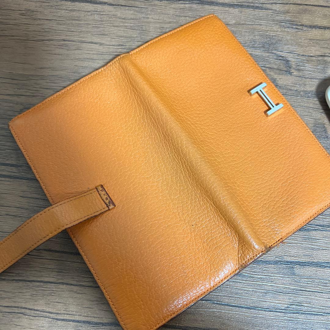 き*き様 エルメス　ベアンスフレ　オレンジ