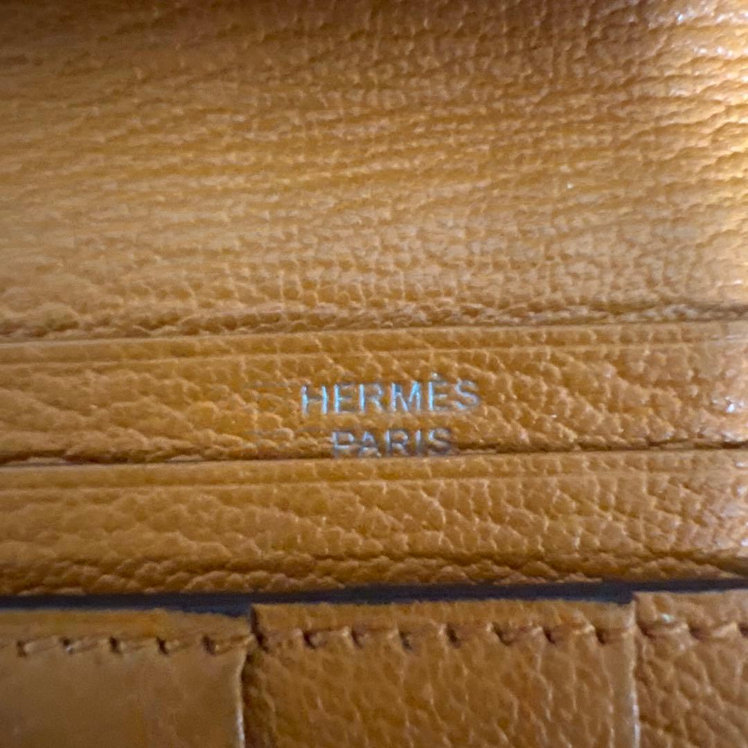 き*き様 エルメス　ベアンスフレ　オレンジ