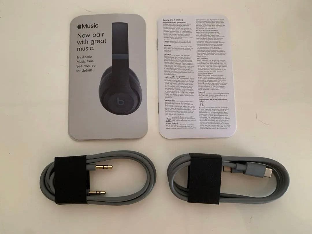 Beats Studio Pro ワイヤレスヘッドホン ブラック【動作確認済】