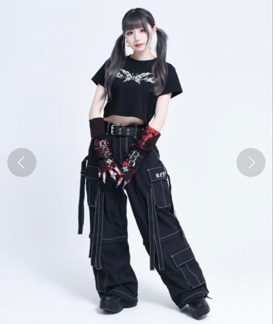 レフレム セパレートカーゴパンツ