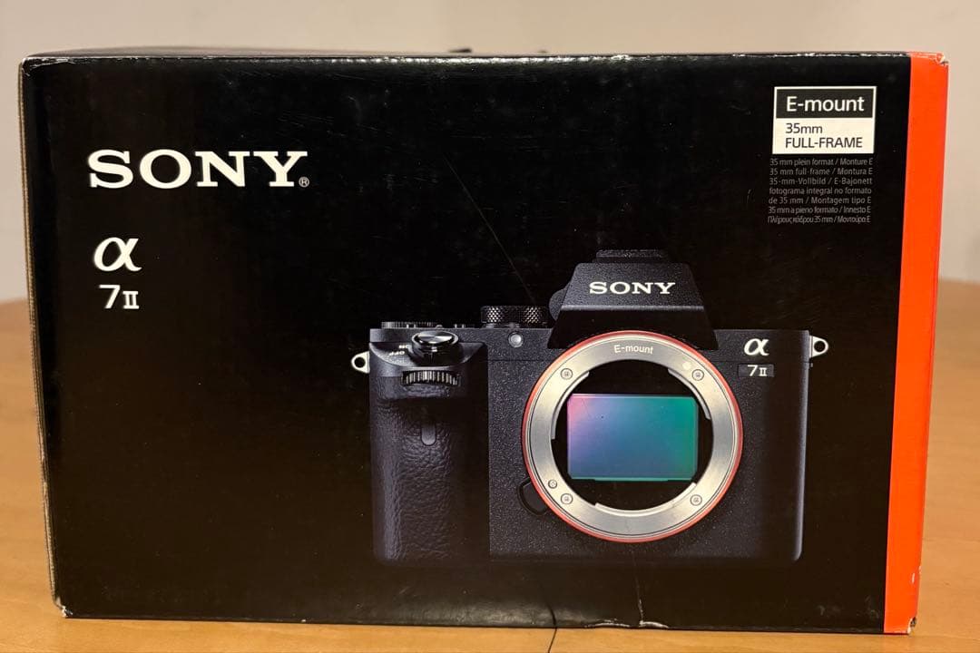 SONY α7 II (ILCE-7M2)シャッター数7740回　Eマウント