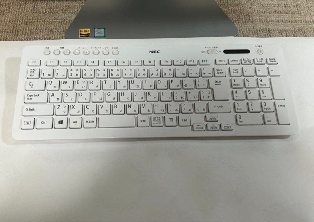 NEC LAVIE PC-DA770KAW ディスクボタン欠損　ジャンク