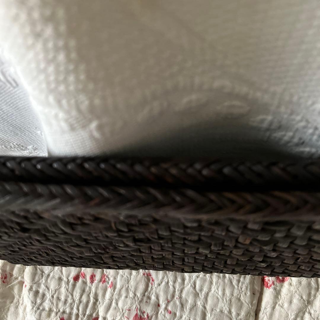 アンティーク山葡萄カゴクラッチバッグセカンドバッグ