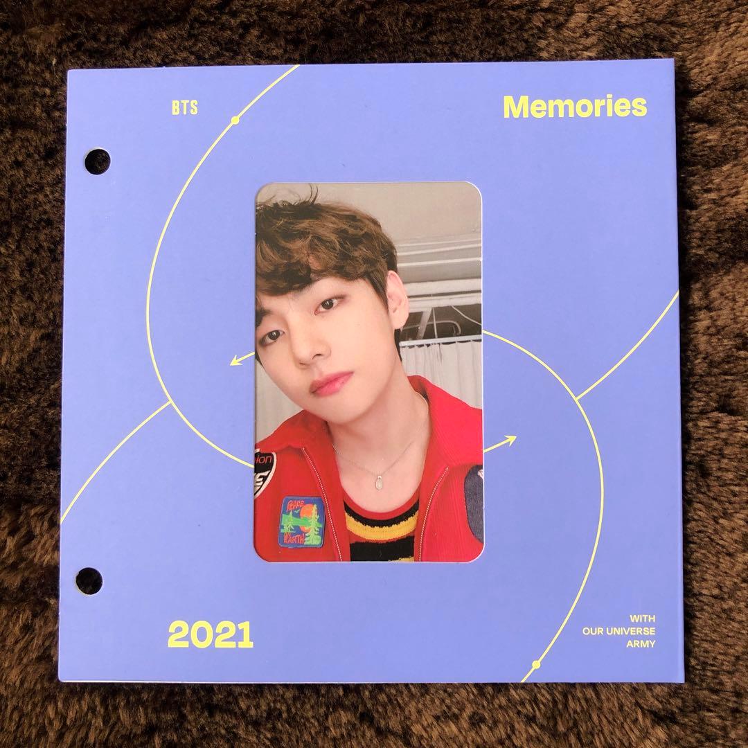 BTS テヒョン　トレカ　メモリーズ2021 Blu-ray V テテ