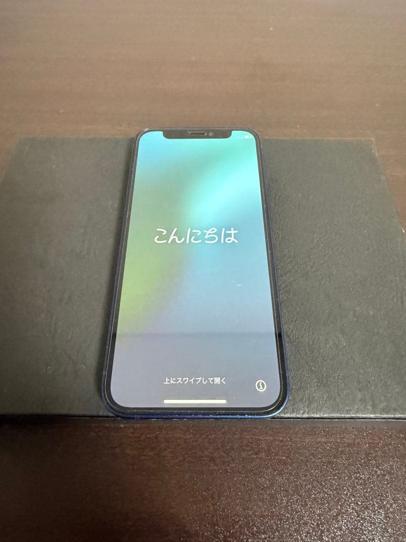 【iFaceケース付き❗️】Apple iPhone12 mini ブルー64GB