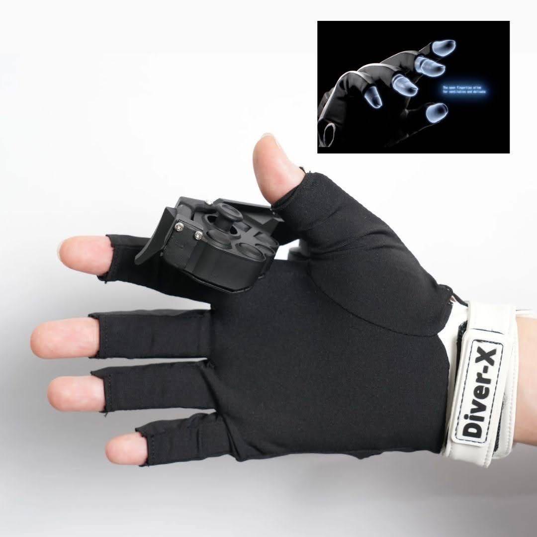 ContactGlove2 + Magnetra2 M/ブラック Diver-X