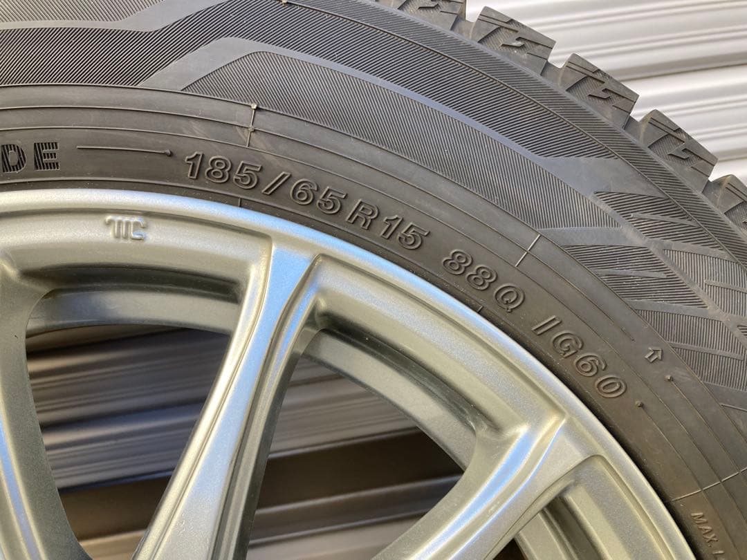 2022製 ice GUARD ホイール付 185 65 15 スタッドレス